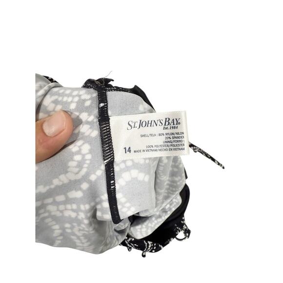 Croft & Barrow St John’s Bay Lot If 3 Tankini Tops Swim Womens 14/16/1XL - Picture 11 of 16